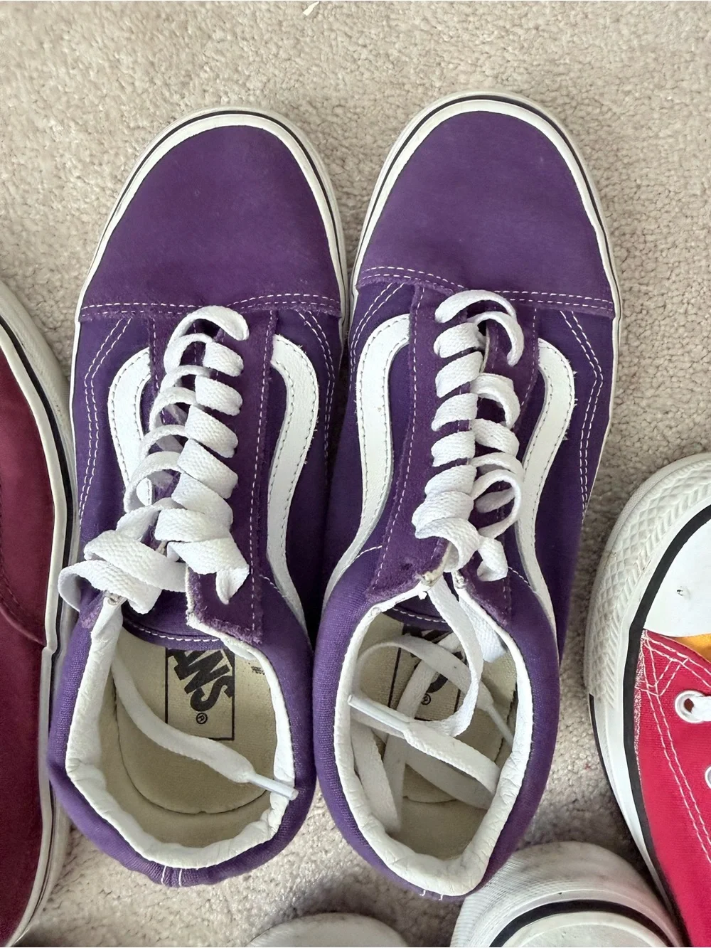Vans five pairs